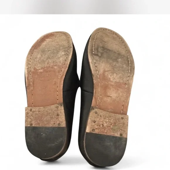 Anthony Veer Black Leather Slip-On Loafers Size 10 1/2 - Picture 5 of 6